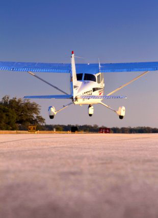 cessna taking off for an aircraft appraisal
