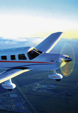 piper aircraft with turning propeller aircraft appraiser