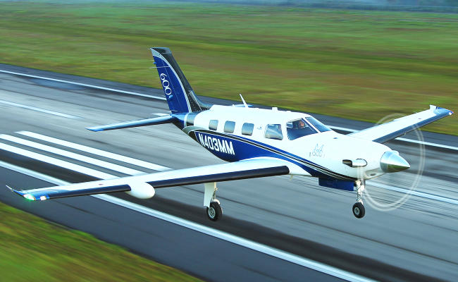 piper m600 landing for an airplane appraisal