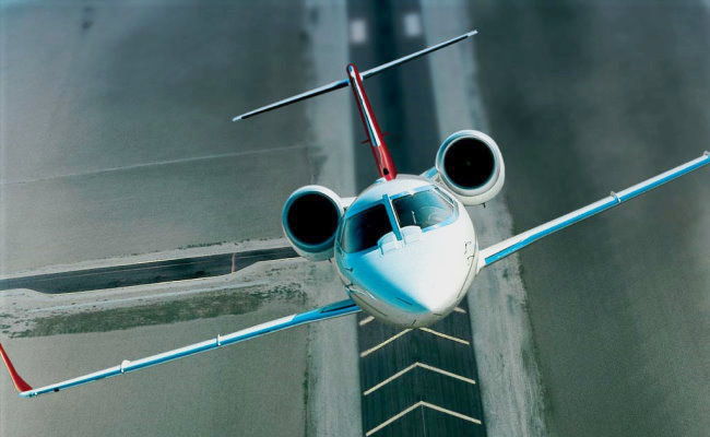 bizjet aircraft taking off airplane appraisal