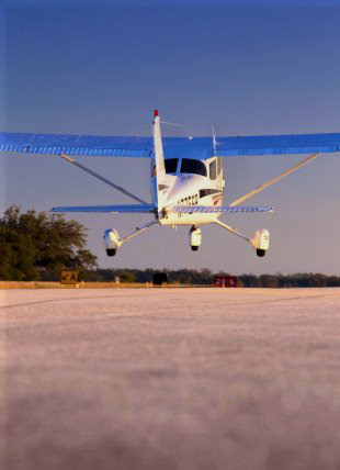 cessna taking off for an aircraft appraisal
