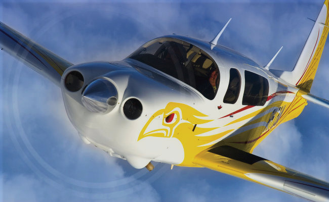yellow and white mooney ovation aircraft appraiser