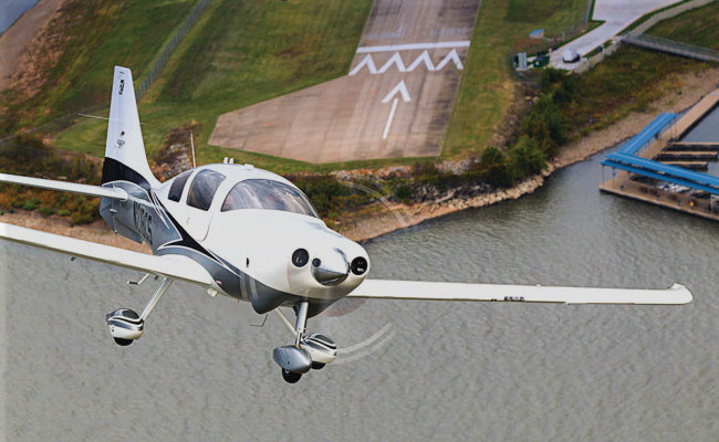 small aircraft just after takeoff airplane appraiser